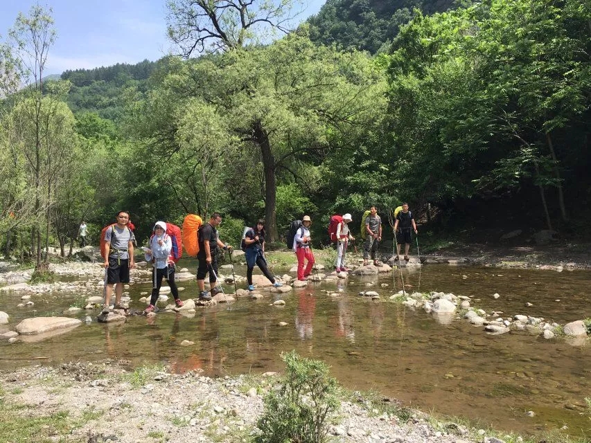 【北京驴友露营天堂】后河露营腐败，涮锅、捉虾、戏水，清凉一夏