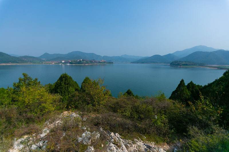 金海湖景区别有一番风味