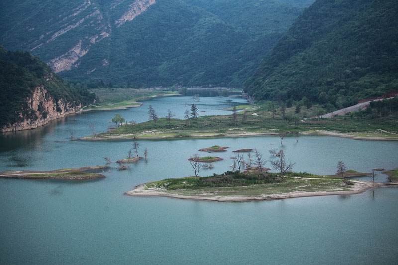 金海湖景区别有一番风味